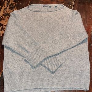 Vince boatneck wool/cashmere sweater XS